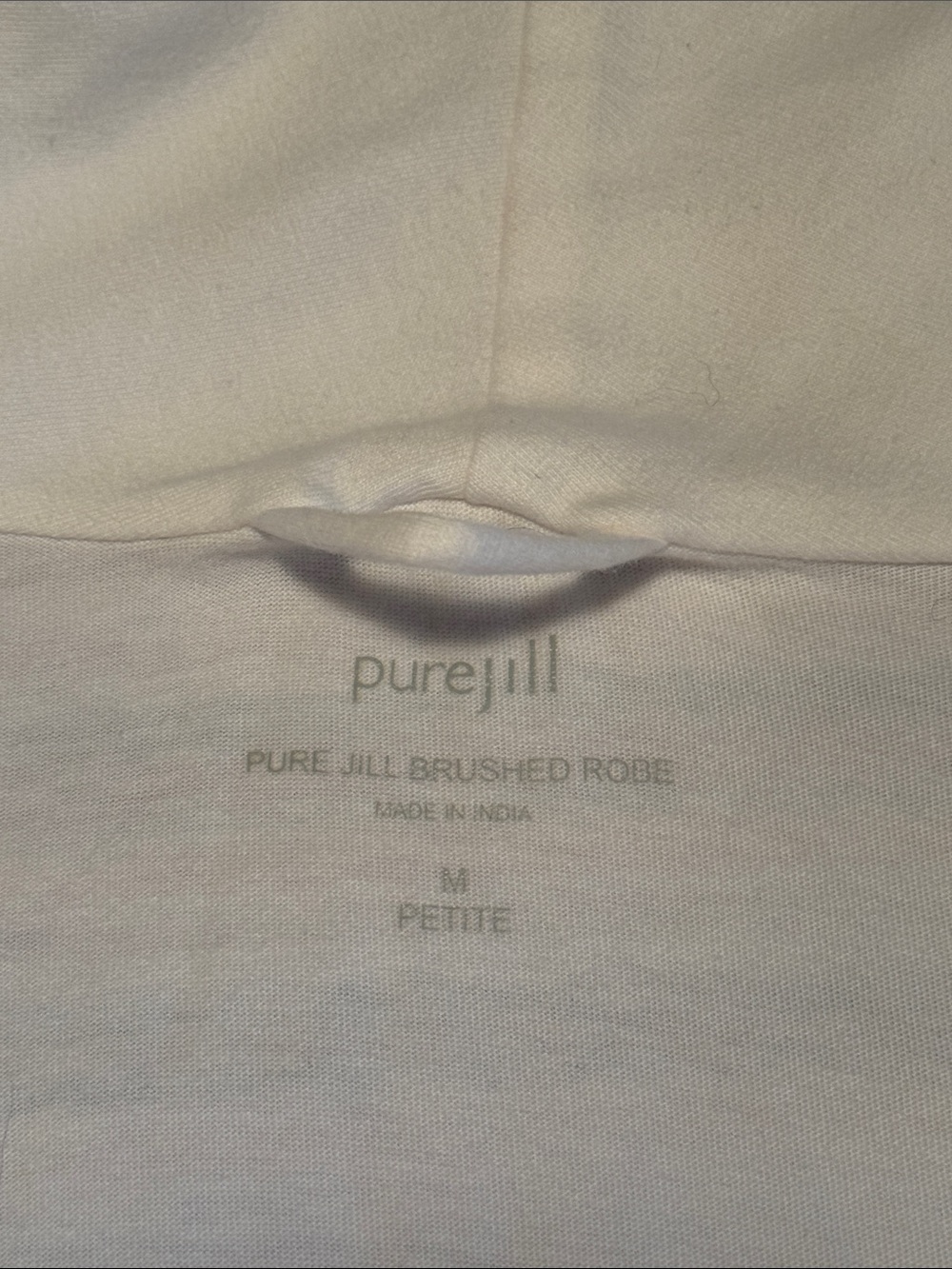Pure Jill Cotton Robe - Picture 2 of 6